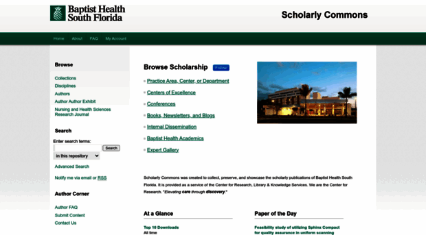 scholarlycommons.baptisthealth.net