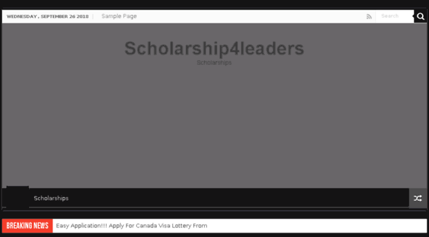 scholarship4leaders.com