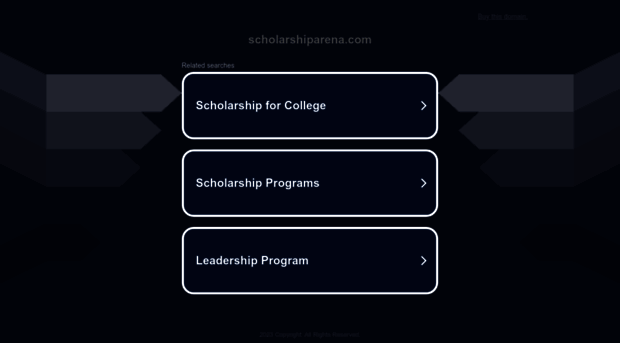 scholarshiparena.com