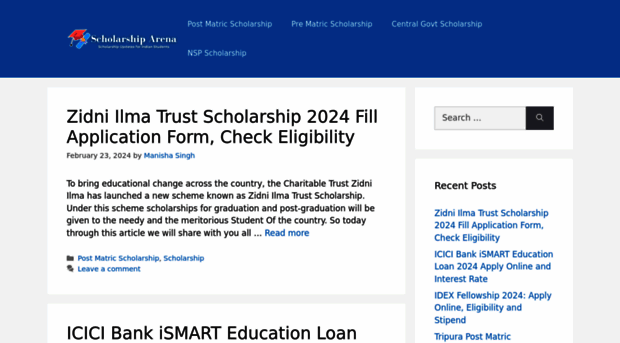 scholarshiparena.in