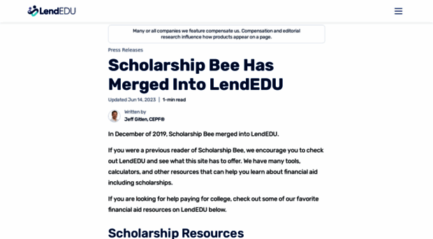 scholarshipbee.com