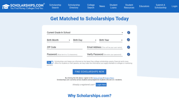 scholarshipform.org
