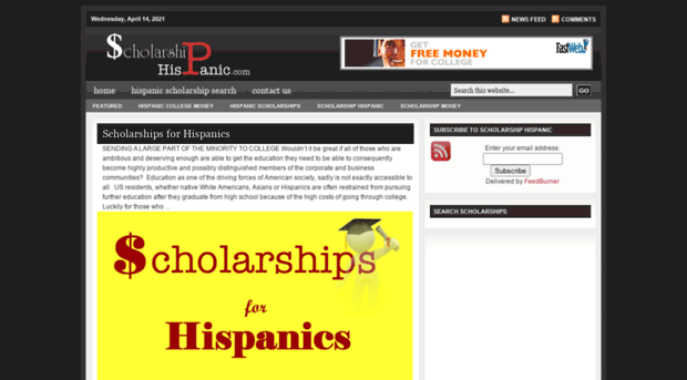 scholarshiphispanic.com