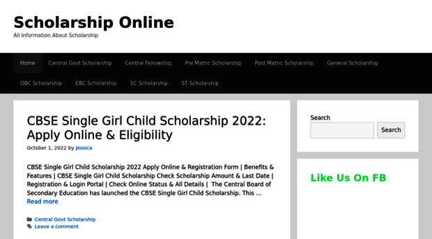 scholarshiponline.in