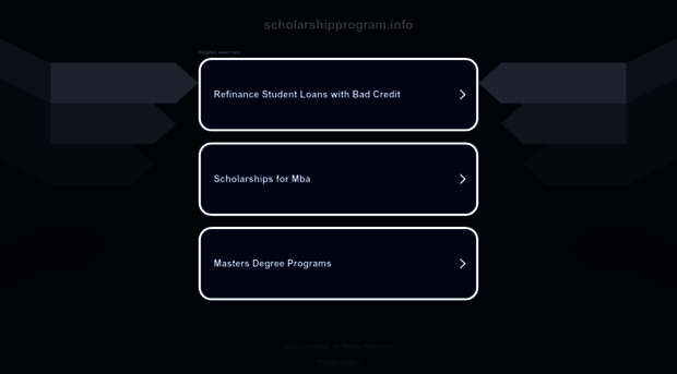 scholarshipprogram.info