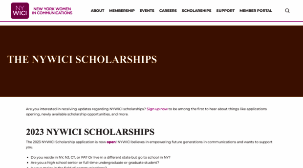 scholarships.nywici.org