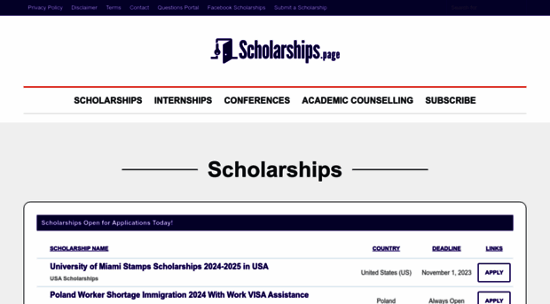 scholarships.page