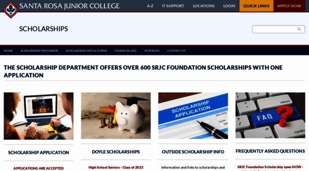 scholarships.santarosa.edu