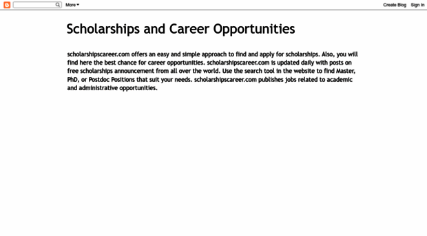 scholarshipscareer.com