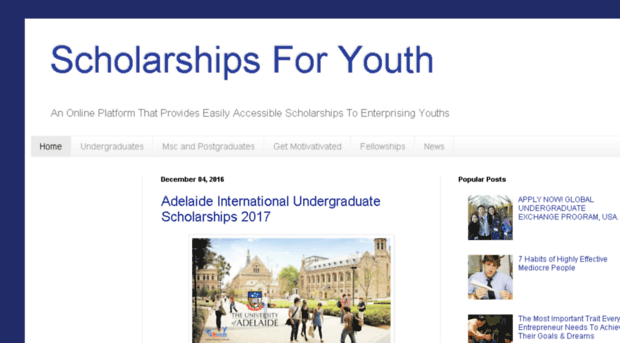 scholarshipsforyouth.com