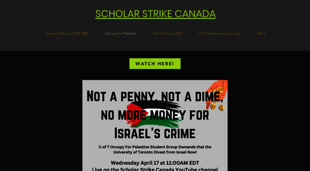 scholarstrikecanada.ca