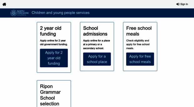 schooladmissions.northyorks.gov.uk