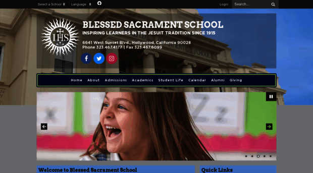 schoolblessedsacrament.org