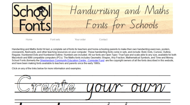 schoolfonts.com.au