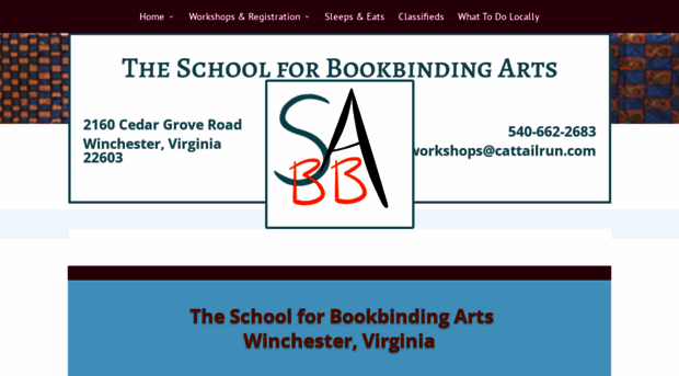 schoolforbookbindingarts.com