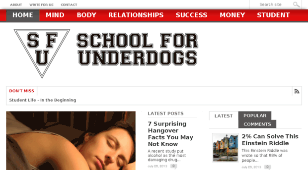 schoolforunderdogs.com