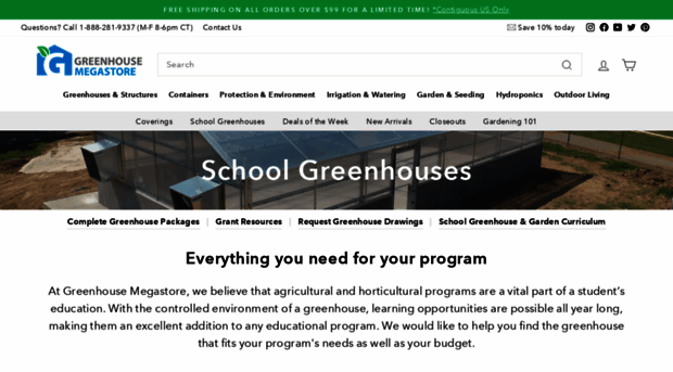 schoolgreenhouses.com