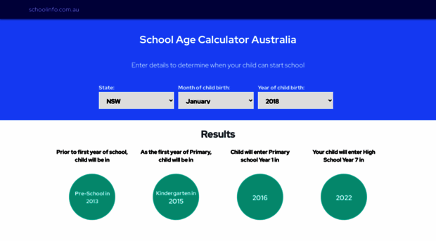 schoolinfo.com.au