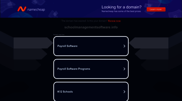 schoolmanagementsoftware.info