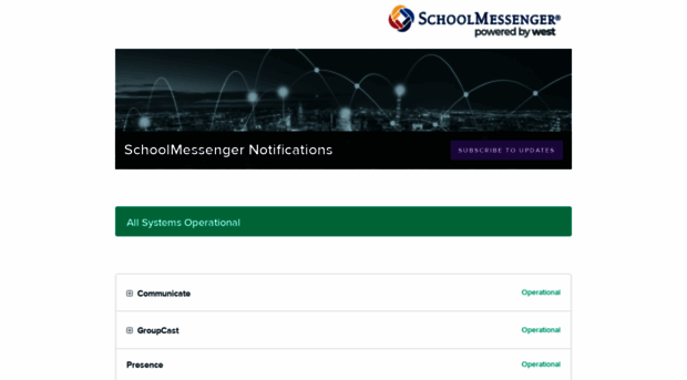 schoolmessengersolutions.statuspage.io