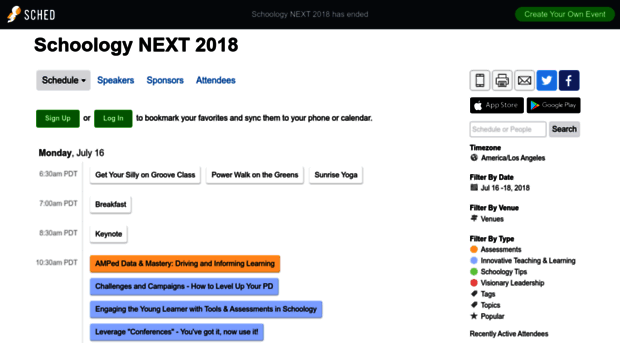 schoologynext2018.sched.com