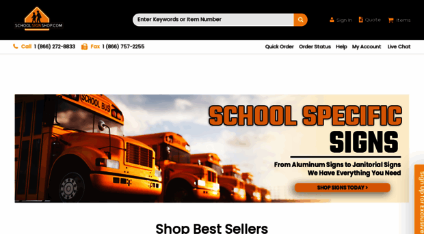 schoolsignshop.com