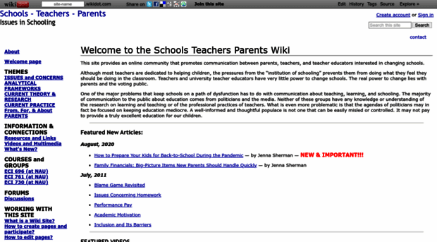 schoolsteachersparents.wikidot.com