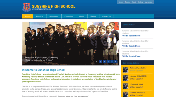 schoolsunshine.org