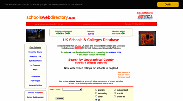 schoolswebdirectory.co.uk