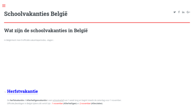schoolvakantie-belgie.be