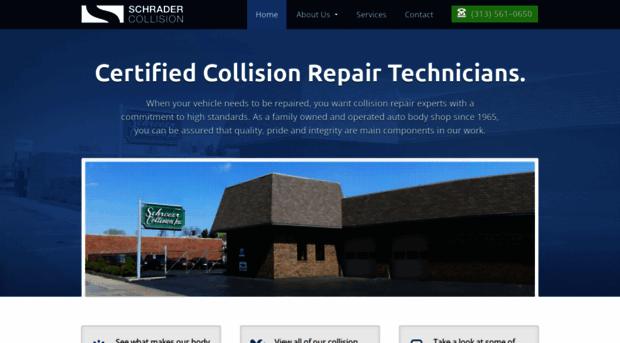 schradercollision.com