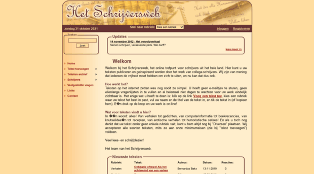 schrijversweb.nl