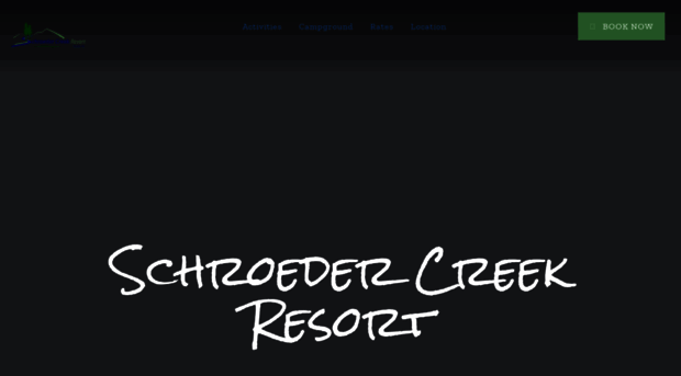 schroedercreekresort.com