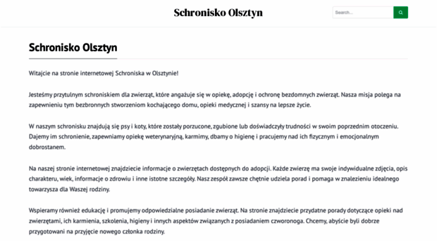 schronisko.olsztyn.pl