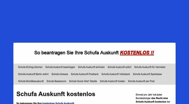 schufa-auskunft-kostenlos.com