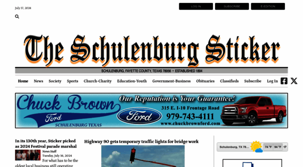 schulenburgsticker.com