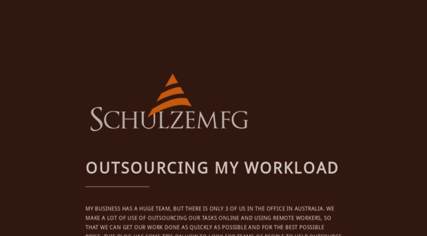 schulzemfg.com