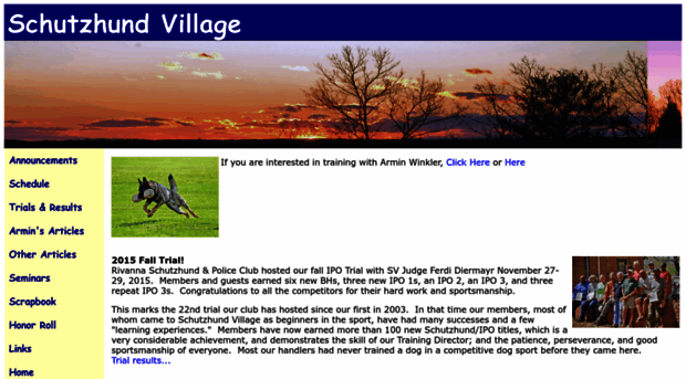 schutzhundvillage.com