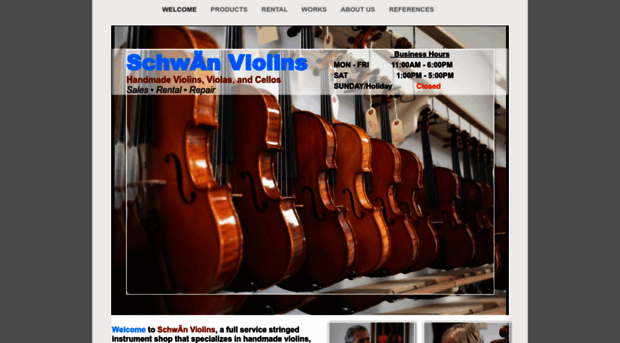 schwanviolins.com