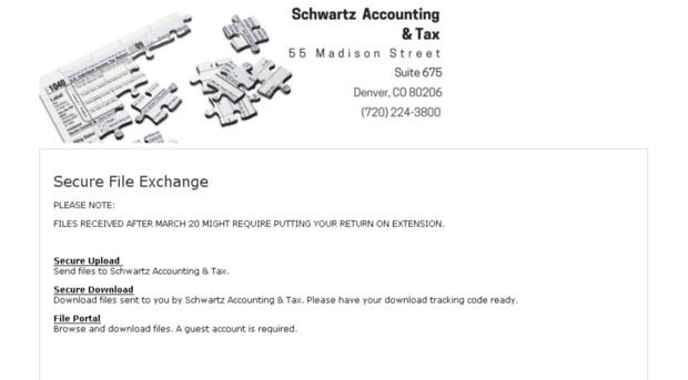 schwartztax.leapfile.net