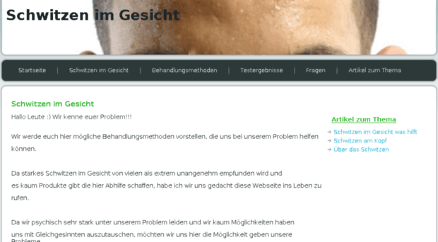 schwitzen-im-gesicht.com