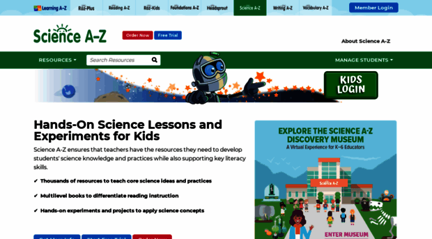 sciencea-z.com