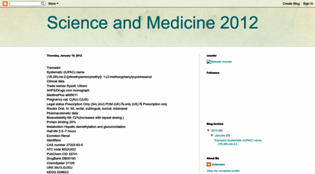 scienceandmedicine2012.blogspot.com