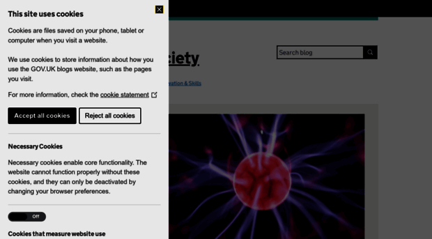 scienceandsociety.blog.gov.uk