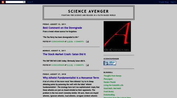 scienceavenger.blogspot.com