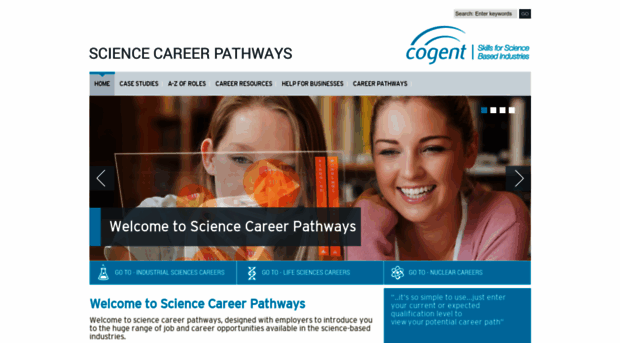 sciencecareerpathways.com