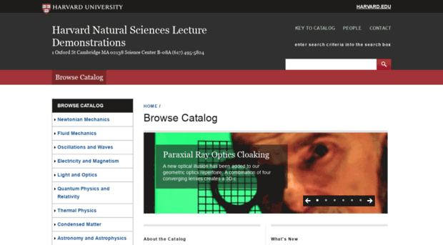 sciencedemonstrations.fas.harvard.edu