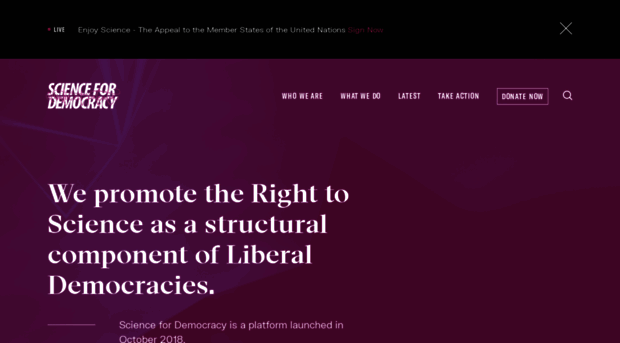 sciencefordemocracy.org