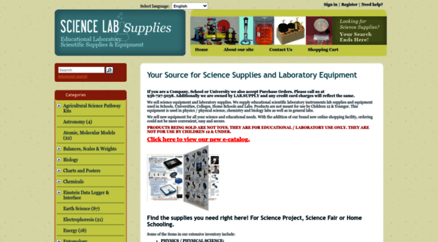 sciencelabsupplies.com