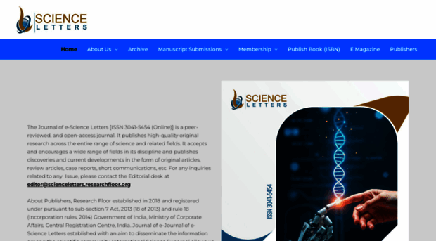 scienceletters.researchfloor.org